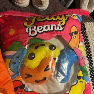 Jelly Beans Colorful Plush Toy Trio